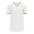 Athletic Knit Full Button Baseball Jersey with Braided Trim (BA5500)